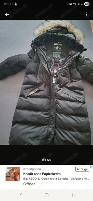 Damen Parka Wintermantel 