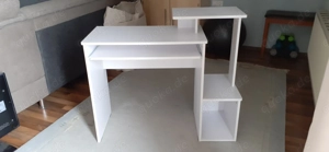 Computertisch weiss 100 x 40 x 87 cm 