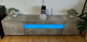 TV-Schrank   Lowboard mit LED
