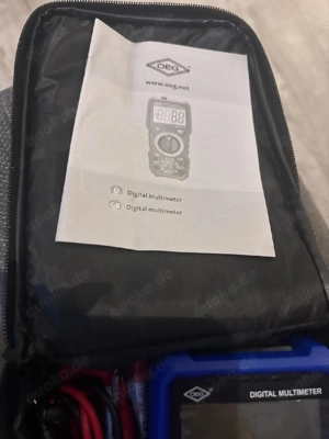 OEG multimeter neu unbenutzt