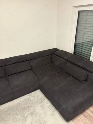 Wohnzimmercouch in L-Form