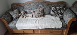 Couch  und Sessel im Bauernstiel 