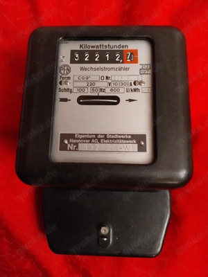 Strom-Zähler gebraucht.voll funktionstüchtig..