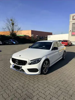 Mercedes-Benz C 300 AMG Line, Head-up, Werksgarantie, Anhänger
