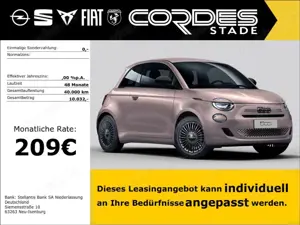 Fiat 500 Hybrid Limousine  ICON, SHZ, Kamera 209 € ohne Anz