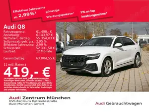 Audi Q8 55 TFSI e qu. 2x S line Matrix/Navi