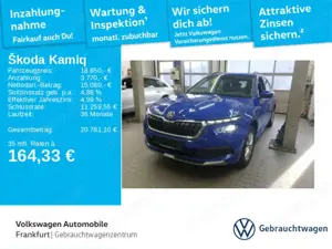 Skoda Kamiq 1.0 TSI DSG Ambition FrontAssist LED