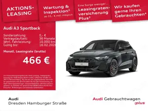 Audi A3 S line 35 TDI S tronic SONOS Pano