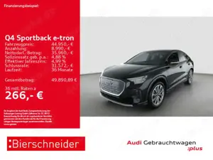 Audi Q4 e-tron Q4 Sportback 40 e-tron S-Line AHK MATRIX AR-HuD