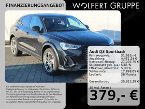 Audi Q3 45 TFSI e S tronic **0,5%**ACC*NAVI