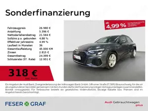 Audi A3 S line 40 TFSI e AHK LED APP SHZ