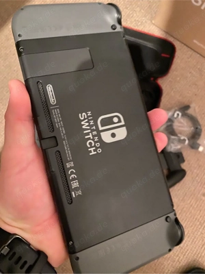 nintendo switch grau mit zubehör 