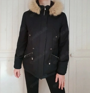 Zara L Parka Jacke Mantel Trenchcoat Winterjacke Wintermantel Strickjacke Pulli Cardigan Pullover 40