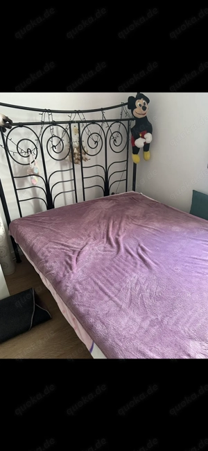 Ikea Metallbett  Bild 2