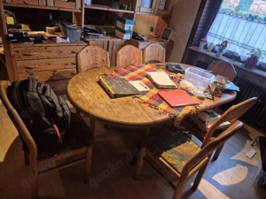 Verschiedene Möbel aus massivem Kiefernholz aus Haushaltsauflösung zu verkaufen  Bild 2