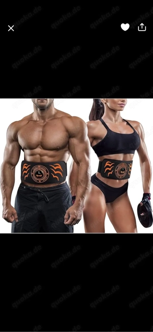 EMS Bauchtrainier, EMS Trainingsgerät 