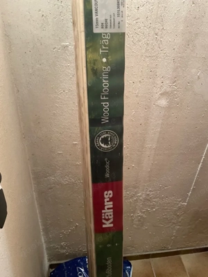 Holzfussboden Parkett Kährs Wood Floring Sol bois 15 mm Buche Bild 2