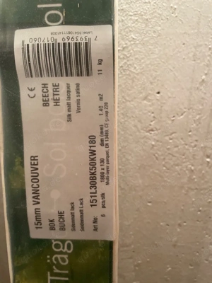 Holzfussboden Parkett Kährs Wood Floring Sol bois 15 mm Buche Bild 4