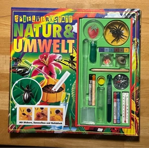 Spielwerkstatt Natur & Umwelt - Lernset und Buch für Kinder