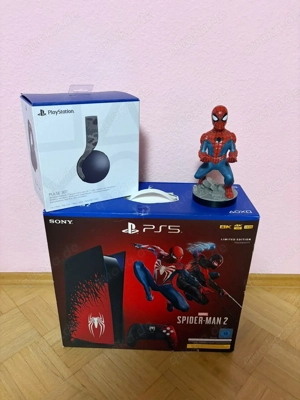 Sony Playstation 5 spider man 2 Konsole mit Zubehör 