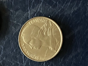 Münze Münzen Umlaufmünze Frankreich 10 Centimes 1974 Bild 2