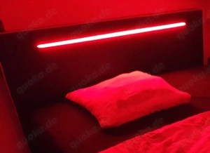 Boxspringbett 180x200 mit Beleuchtung 