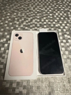 iPhone 13 in rosa 128 GB voll funktionsfähig