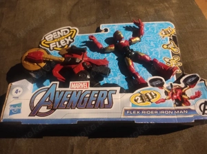 Marvel Awanger Flex Rider Iron Man Figur 