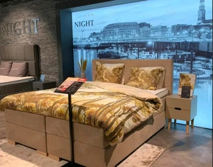 Boxspringbett Swiss Sense Night Hamburg 180x200 neuwertig Topper