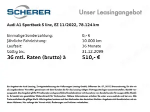 Audi A1 S line S line 40 TFSI 152(207) kW(P Bild 2