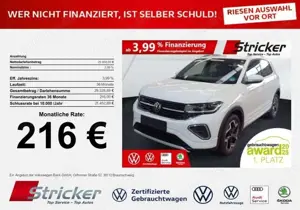 Volkswagen T-Cross R-Line 1.5TSI DSG 216,-ohne Anzahlung Navi AHK Ka Bild 2