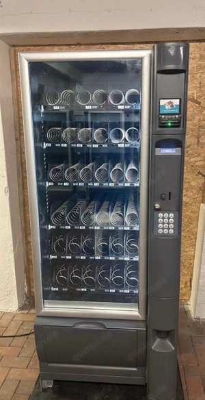 Snackautomat mit Münz und Scheinannahme