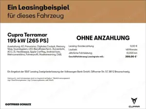 CUPRA Terramar VZ 2.0 TSI 265 PS DSG 4D NAVI RFK PANO MATRIX SHZ Bild 2