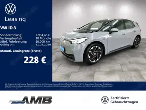 Volkswagen ID.3 Pure LED/Nav/Sitzhzg/RFK/Alu18/Lederlenkrad