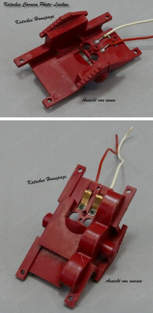 Schleiferhalter hinten für Carrera LKW Transpo Universal Betonmischer 3-Seitenkipper Muldenkipper 