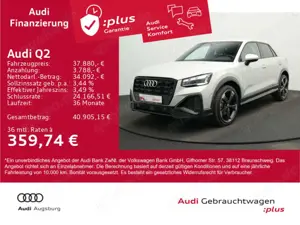 Audi Q2 35 TDI S tr. *2x S line*Opt.schw.*8-fach