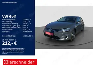 Volkswagen Golf e-Golf LED NAVI APP SHZ CAM