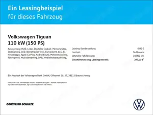 Volkswagen Tiguan R-LINE 1.5 ETSI DSG NAVI LEDER IQ SHZ