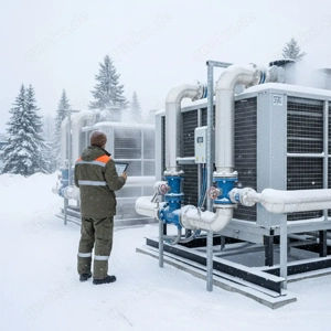 Glykol-Auffüllservice (60 kg) am Kaltwassersatz in Stuttgart, Karlsruhe & Sindelfingen