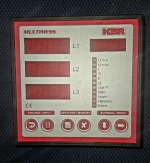  KBR MULTIMESS-Basic   Netzmessgerät für Schaltschrankbau & Energiemanagement