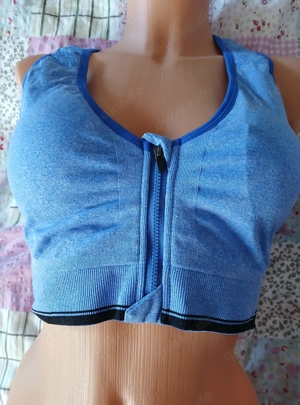 Damen Bustier hellblau Gr. 90 C