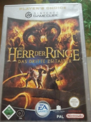 Nintendo GameCube Spiel der Herr der Ringe 