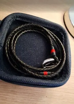 Tommy Hilfiger Lederarmband   schwarz   mit Originaletui