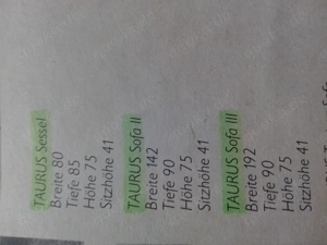 Polstergruppe ALTAMIRA Design (3er Sofa, 2er Sofa, Sessel)