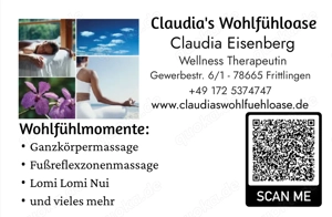   Wohltuende Wellness Massage  - Entspannung für Körper und Geist  