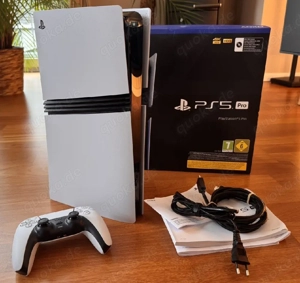 Sony PlayStation 5 Pro (PS5 Pro) Weiß   TOP Zustand