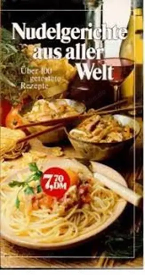 Kochbuch, Nudelgerichte aus aller Welt zu verschenken