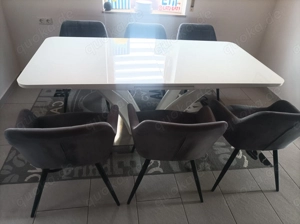 Esstisch mit 6 Stühlen  Bild 3
