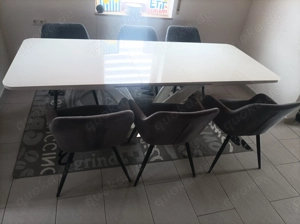 Esstisch mit 6 Stühlen 