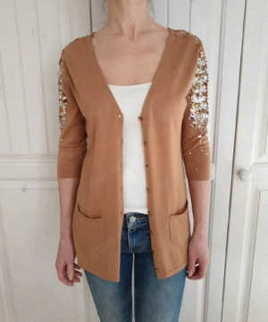 Escada S Schurwolle Cardigan Strickjacke Pulli Pullover Hoodie Sweater Bluse 36 Sweatshirt Hemd Top